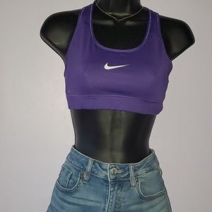 Nike purple sports bra
